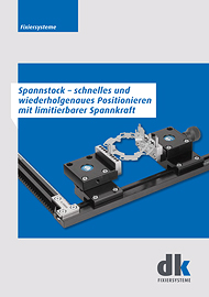 Spannstock mit limitierbarer Spannkraft