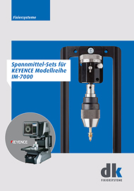 Spannmittel-Sets für KEYENCE Modellreihe IM-7000