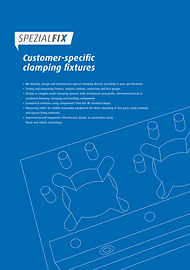 SPEZIALFIX Customer specific Clamping Fixtures