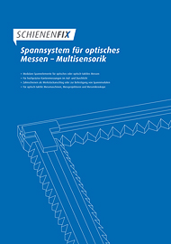 SCHIENENFIX Spannsysteme für optisches Messen