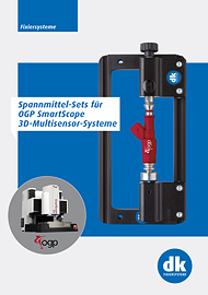 Spannmittel-Sets für OGP SmartScope 3D-Multisensor-Systeme